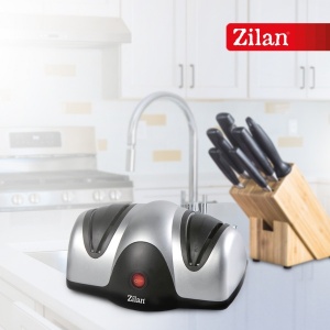 Ascutitor electric Zilan, 2 nivele ascutire, 40W, 10x20x9 cm, Gri, ZLN2168 - Img 5