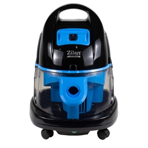Aspirator cu filtrare prin apa Zilan, 1400W, capacitate 8L, dimensiuni 63x41x40 cm, negru-albastru, ZLN8945 - Img 2