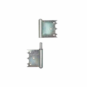 Balama ingropata Feroneria stanga, zincat, tamplarie lemn, 122.5x100 mm, EXT211018ZI - Img 3