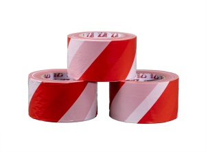 Banda semnalizare Zilan, alb/rosu, 300m x 75mm, set 3 role, ZLN6768 - Img 4