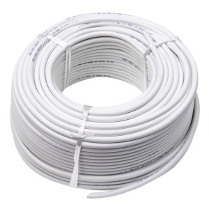Cablu electric simplu Zilan 3x2.5mm, 100m, alb, interior/exterior, 220V, A++, EXT5685 - Img 1