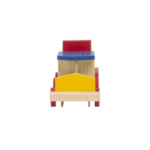 Camion basculanta Zilan, din lemn, 30x10x13 cm, EXT10767 - Img 3