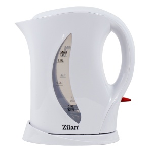 Cana fierbator electrica Zilan, 1.7L, 2200W, fara fir, element de incalzire ascuns, oprire automata, 23x25x15 cm, ZLN8496 - Img 1