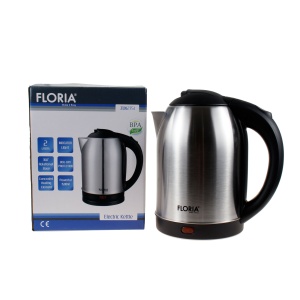Cana fierbator Floria, 2L, 1500W, inox, iluminare LED, maner ergonomic, oprire automata, protectie supraincalzire, ZLN2751 - Img 2