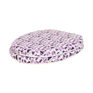 Capac WC Zilan cu burete din spuma, clasic, imprimeu, 40x34x6 cm, 1.7kg, 165_2 - Img 1