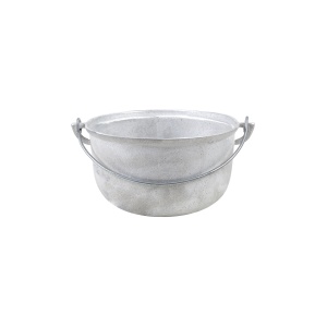 Ceaun tuci aluminiu Zilan, capacitate 2.5L, fund rotund, 25x25x10 cm, EXT8057