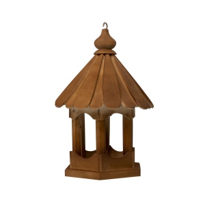 Colivie din lemn Zilan, H45cm, diametru 33cm, EXT10522 - Img 2