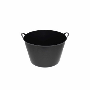 Cos cauciuc flexibil Z-tools, 42L, negru, 460x460x330 mm, ZTS5438