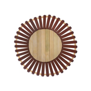Cos pentru fructe din bambus Zilan, diametru 25cm, util si decorativ, DSY1130 - Img 3