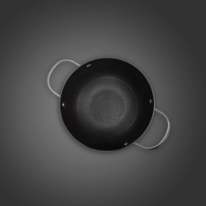Cratita din fonta OTI, 20 cm, 2 L, inaltime 8.5 cm, capac sticla termorezistenta, usor de manevrat, cod OTI0014 - Img 5