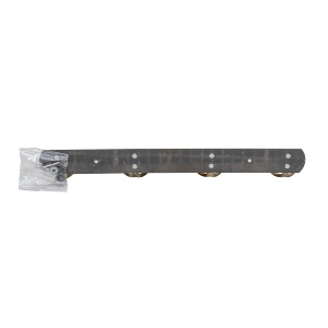 Cuier metalic Z-TOOLS cu 4 agatatori, design modern, lungime 34.5cm, latime 5cm, auriu, ZTS8141 - Img 2