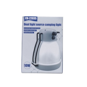 Felinar Zilan cu 5 moduri de intensitate a luminii, putere 10W, gri, diametru 12.5cm, inaltime 17cm, incarcare USB, ZTS8218 - Img 6