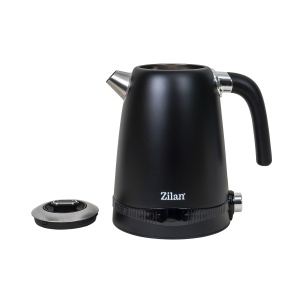 Fierbator electric Zilan cu afisaj LCD, control temperatura 40-100°C, capacitate 1.7L, protectie supraincalzire, dimensiuni 22x17x23 cm, ZLN1001