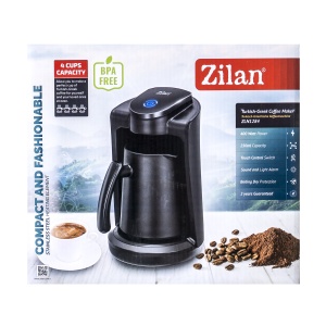 Filtru cafea Zilan, 400W, capacitate 250ml, 4 cesti, control mecanic, inox/plastic, negru, ZLN1284 - Img 2