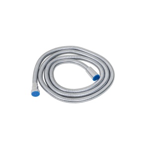 Furtun dus Zilan pro supreme, inox + alamă, cromat, lungime 2m, diametru 2cm, 20x15x3 cm, ZTS8286 - Img 1