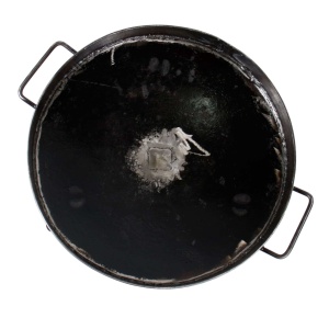 Gratar disc Z-tools, mobil, otel, 46 cm diametru, 27 cm inaltime, negru, cu picioare detasabile, margine non-scurgere, 8 Kg, EXT5717 - Img 3