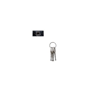 Lacat patrat cromat Zilan, 30mm, 7x12x3 cm, 1kg, cu 3 chei, ZLN1694 - Img 2