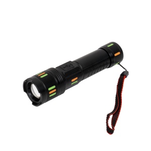 Lanterna de mana LED Z-TOOLS, 3 moduri de intensitate, incarcare USB, 16cm lungime, 4cm diametru, ZTS8996