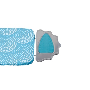 Masa de calcat Zilan, cu cadru metalic, priza, dimensiuni 42x118 cm, ajustabila 0-115 cm, greutate 5.5 kg, ZLN0766 - Img 2