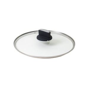 Oala cu capac sticla Zilan, 24 cm, 3L, aluminiu, emailat, negru, cod ZLN0843 - Img 4