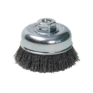 Perie sarma Klingspor BT 600 W, 100 mm, M14, otel, EXT358375 - Img 1
