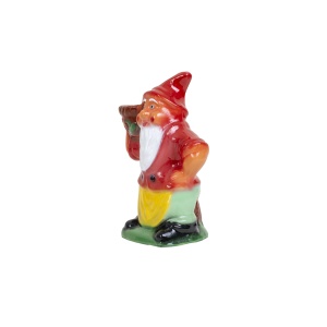 Pitic de gradina Zilan cu cos, ceramica, multicolor, inaltime 34 cm, 40x27x37 cm, 2 kg, EXT9950 - Img 2