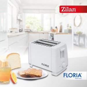 Prajitor de paine Zilan, 700W, 7 nivele de control, 2 felii, inox, alb, 12x24x16 cm, ZLN1833 - Img 6