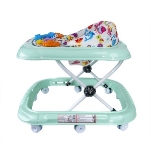 Premergator Zilan cu scaun reglabil, 10 roti pivotante, 64x58x74 cm, 3 kg, ZLN1077_9 - Img 2