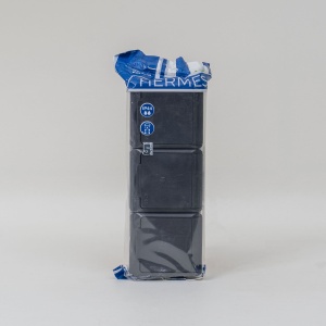 Priza tripla Zilan, cu capac negru, alimentare 16A/250V, IP44, 20x7.6x5 cm, ELPL-0326-07 - Img 2