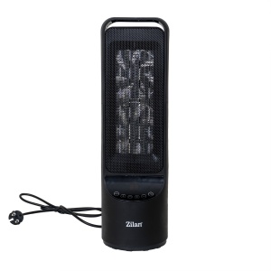 Radiator electric Zilan, 2000W, compact, negru, 14x14x50 cm, ZLN2052