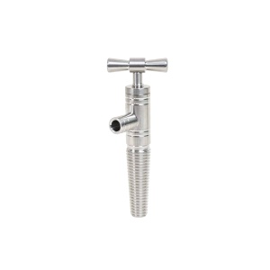 Robinet inox pentru butoi cu reductie conica 1/2", Zilan, ZTS8383