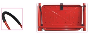 Scara metalica Zilan cu 6 trepte, latime treapta 26 cm, inaltime 205 cm, greutate 10,5 kg, cod 3896-1 - Img 2