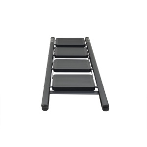 Scara pliabila Zilan cu 4 trepte, metal, inaltime 106.5cm, latime 86cm, suport 150kg, ZTS8184 - Img 2