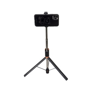 Selfie stick si trepied Zilan, telescopic, telecomanda bluetooth, inaltime maxima 170cm, inaltime minima 30cm, 32x5.5x4 cm, 1kg, ZTS8251