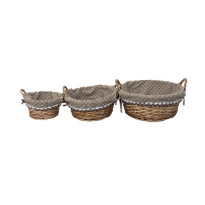 Set cosuri de rachita Zilan, 3 bucati, diametru 31cm, 25.5cm, 18cm, inaltime 18cm, 14.5cm, 14cm, ZTS8428 - Img 1