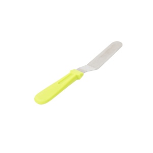 Spatula pentru ornat prajituri Zilan, inox, 26 cm, 3 cm latime, 1 kg, DSY1035 - Img 2