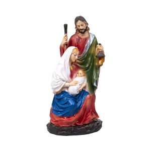 Statueta decorativa Zilan Familia Sfanta, inaltime 20cm, latime 10cm, dimensions 23x12x9 cm, 1.5kg, ZTS8046 - Img 2