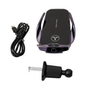Suport telefon auto universal Z-TOOLS, incarcare magnetica 15W, dimensiuni 11x8x13 cm, ZTS8254 - Img 6