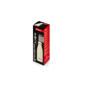 Termos tip sticla Zilan, interior inox, capacitate 500ml, dimensiuni 28x8x26cm, capac etans, antiderapant, ZLN0821 - Img 2