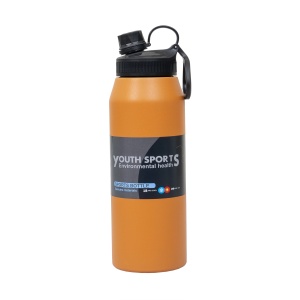 Termos Zilan YOUTH SPORTS, inox 1L, portocaliu, 27x8.5x9 cm, ZTS8446_3 - Img 1