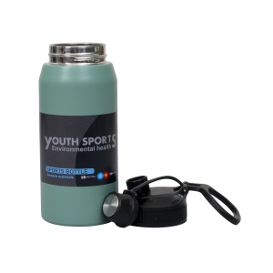 Termos Zilan YOUTH SPORTS, inox, 600ml, verde, 22x9x9 cm, ZTS8445 - Img 2