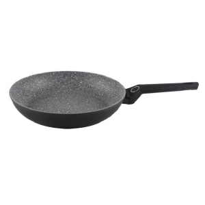 Tigaie aluminiu Zilan, interior granit, diametru 24 cm, PFOA FREE, maner ergonomic, antiderapant, ZLN3291