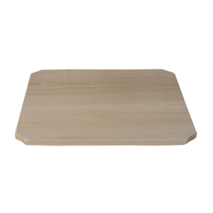 Tocator alimente Zilan, 40x30x1.8 cm, lemn fag, 1.9kg, 2 fete, 4777