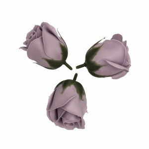 Trandafiri din sapun love, 50 buc/set, movdeschis, 6.5cm inaltime, 5cm diametru, CD2573-Movdeschis61 - Img 3
