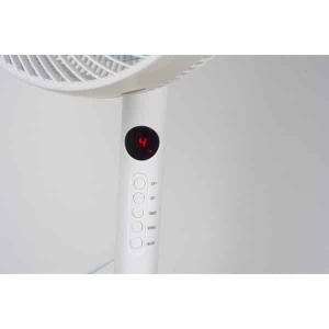 Ventilator cu picior Zilan, 3 in 1, 9 trepte de viteza, putere 60W, oscilatie 90°, inaltime reglabila max 130 cm, diametru gratar 40 cm, temporizator 1-10 ore, telecomanda inclusa, ZLN3765 - Img 5