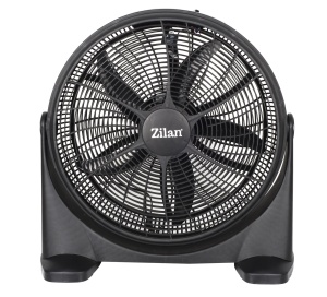 Ventilator de masa Zilan 50 cm, 3 trepte de viteza, alimentare la retea, negru, 30x30x30 cm, ZLN2362 - Img 2