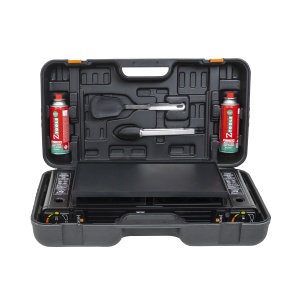 Aragaz camping Zilan cu 2 arzatoare, aprindere electrica, putere 2x2.3kw, dimensiuni 62x28x10 cm, 6kg, cod ZTS5620 - Img 6