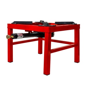 Arzator Zilan pentru camping, portabil, alimentare gaz butelie, 40x40 cm, 8 kW, rosu, ZTS5525 - Img 3