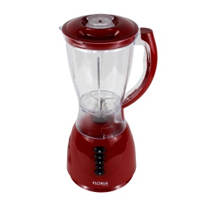 Blender Zilan, 300W, 1.5l, 3 viteze, cu spatula inclusa, rosu, 18x18x41 cm, ZLN3079 - Img 1