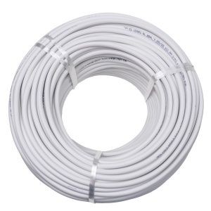 Cablu electric Zilan, simplu, 2x2.5mm, lungime 100m, alb, utilizare interior/exterior, 220V, cod EXT5683 - Img 2